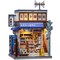 CUTEBEE Book Nook Kit Japanese Convenience Store DIY Miniature House Shelf Insert Decor Diorama Kit